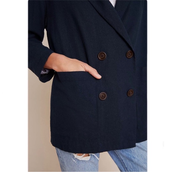 Anthropologie Amadi Linen Blend blazer - Picture 12 of 13